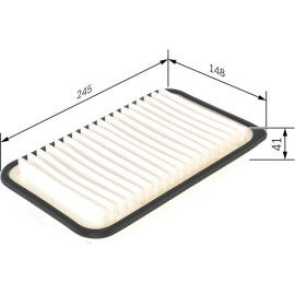 BOSCH F 026 400 341 Luftfilter BOSCH F 026 400 341 Luftfilter