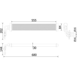 Ölkühler, Automatikgetriebe CLC 223 000P