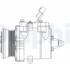 Kompressor, Klimaanlage CS20534 Kompressor, Klimaanlage CS20534