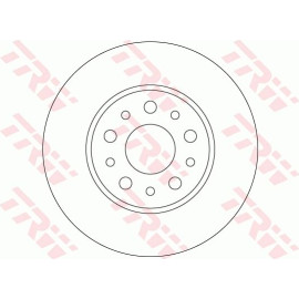Bremsscheibe DF6228 Bremsscheibe DF6228