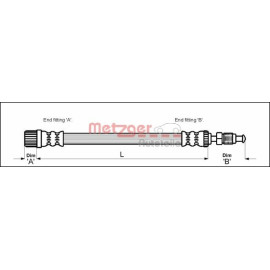 Bremsschlauch 4113258
