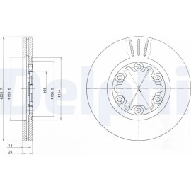 Bremsscheibe BG3559 Bremsscheibe BG3559
