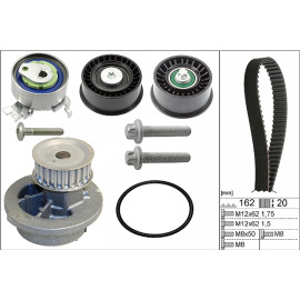 Wasserpumpe + Zahnriemensatz 530 0441 32 Wasserpumpe + Zahnriemensatz 530 0441 32