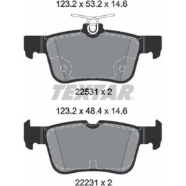 TEXTAR 2253105 Bremsbeläge