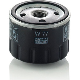 MANN-FILTER W 77 Ölfilter 3/4-16 UNF, mit Rücklaufsperrventil, Anschraubfilter