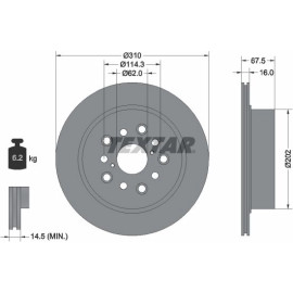 Bremsscheibe 92185703
