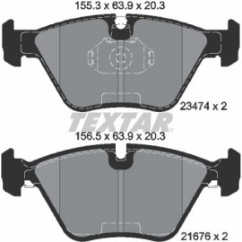 Bremsbelagsatz, Scheibenbremse 2347402