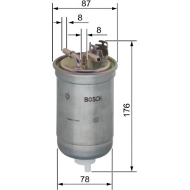 Kraftstofffilter 0 450 906 267 Kraftstofffilter 0 450 906 267