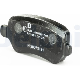 Bremsbelagsatz, Scheibenbremse LP1681 Bremsbelagsatz, Scheibenbremse LP1681