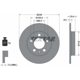 Bremsscheibe 92105803