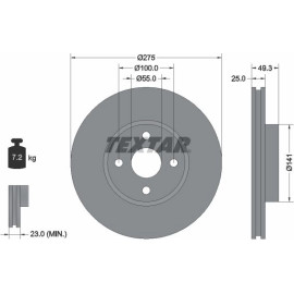 Bremsscheibe 92180303