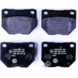 Bremsbelagsatz, Scheibenbremse 8DB 355 011-601 Bremsbelagsatz, Scheibenbremse 8DB 355 011-601