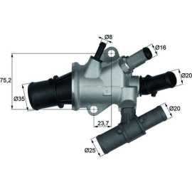 Thermostat, Kühlmittel TI 168 88