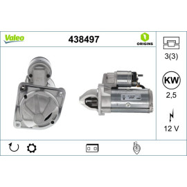 Valeo 438497 Starter ORIGINS Valeo 438497 Starter ORIGINS