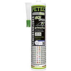 PETEC 84300 Scheibenkleber Inhalt: 290ml, Montagezeit: 10min, schwarz PETEC 84300 Scheibenkleber Inhalt: 290ml, Montagezeit: 10min, schwarz