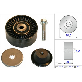Umlenk-/Führungsrolle, Keilrippenriemen 532 0600 10 Umlenk-/Führungsrolle, Keilrippenriemen 532 0600 10