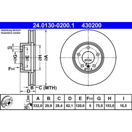 Bremsscheibe 24.0130-0200.1