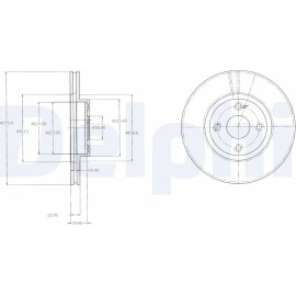 Bremsscheibe BG3966 Bremsscheibe BG3966