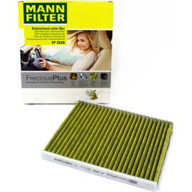 MANN-FILTER FP 2026 Innenraumfilter FreciousPlus Aktivkohlefilter mit Polyphenol, antibakteriell, Feinstaubfilter (PM 2.5) MANN-FILTER FP 2026 Innenraumfilter FreciousPlus Aktivkohlefilter mit Polyphenol, antibakteriell, Feinstaubfilter (PM 2.5)