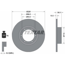 Bremsscheibe 92009200