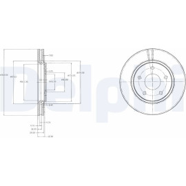 Bremsscheibe BG4212 Bremsscheibe BG4212