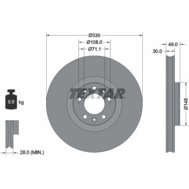 Bremsscheibe 92283403