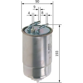 Kraftstofffilter F 026 402 051 Kraftstofffilter F 026 402 051