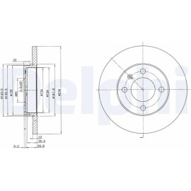 Bremsscheibe BG2116