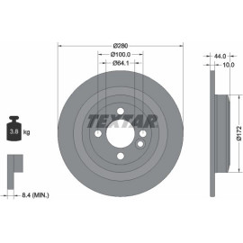 Bremsscheibe 92234003