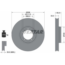 Bremsscheibe 92273003 Bremsscheibe 92273003