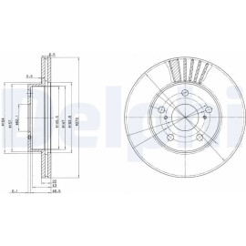 Bremsscheibe BG3171 Bremsscheibe BG3171