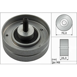 Umlenk-/Führungsrolle, Keilrippenriemen 532 0524 10