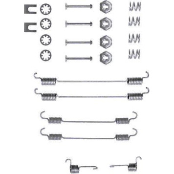 Hella 8DZ 355 200-371 Zubehörsatz, Bremsbacken Hella 8DZ 355 200-371 Zubehörsatz, Bremsbacken