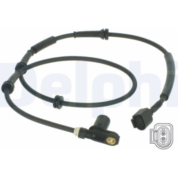 Delphi SS20028 Sensor, Raddrehzahl Delphi SS20028 Sensor, Raddrehzahl