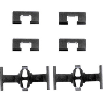 Hella 8DZ 355 202-271 Zubehörsatz, Scheibenbremsbelag Hella 8DZ 355 202-271 Zubehörsatz, Scheibenbremsbelag