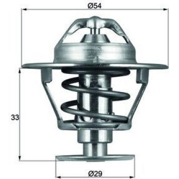 Mahle TX 86 76D Thermostat, Kühlmittel BEHR Mahle TX 86 76D Thermostat, Kühlmittel BEHR