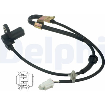 Delphi SS20401 Sensor, Raddrehzahl Delphi SS20401 Sensor, Raddrehzahl