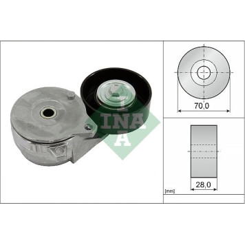 INA 534 0813 10 Riemenspanner, Keilrippenriemen INA 534 0813 10 Riemenspanner, Keilrippenriemen