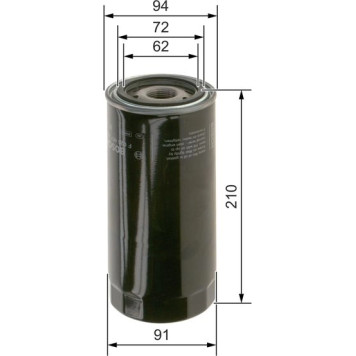 BOSCH F 026 407 234 Ölfilter BOSCH F 026 407 234 Ölfilter