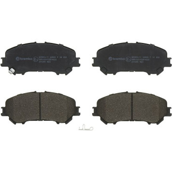 Brembo P 56 099 Bremsbelagsatz, Scheibenbremse PRIME LINE