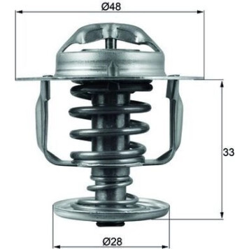 Mahle TX 110 82D Thermostat, Kühlmittel BEHR Mahle TX 110 82D Thermostat, Kühlmittel BEHR