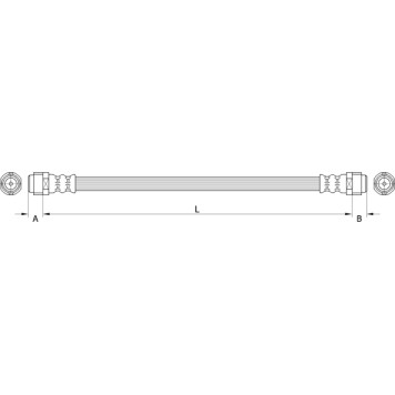 Metzger 4110994 Bremsschlauch