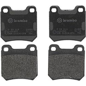 Brembo P 59 014 Bremsbelagsatz, Scheibenbremse PRIME LINE