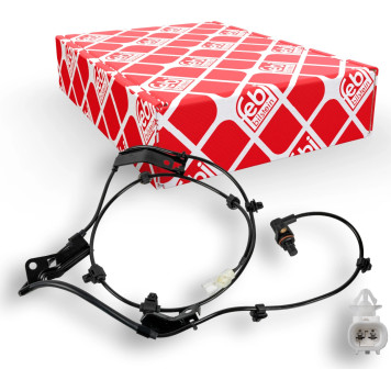 FEBI BILSTEIN 174454 Sensor, Raddrehzahl FEBI BILSTEIN 174454 Sensor, Raddrehzahl