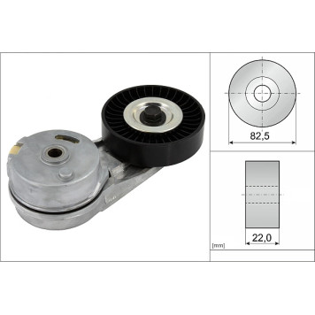 INA 534 0124 30 Spannarm, Keilrippenriemen INA 534 0124 30 Spannarm, Keilrippenriemen