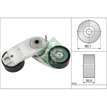 INA 534 0937 10 Riemenspanner, Keilrippenriemen INA 534 0937 10 Riemenspanner, Keilrippenriemen