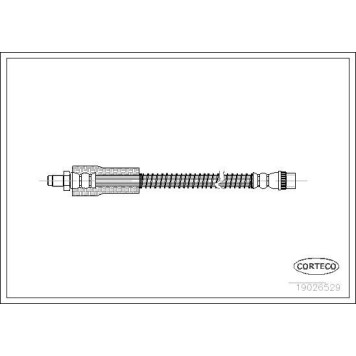 Corteco 19026529 Bremsschlauch Corteco 19026529 Bremsschlauch