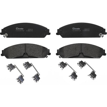 Brembo P 23 149 Bremsbelagsatz, Scheibenbremse PRIME LINE