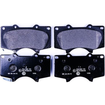 Hella 8DB 355 014-121 Bremsbelagsatz, Scheibenbremse