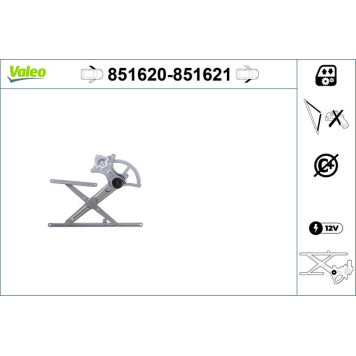 Valeo 851620 Fensterheber